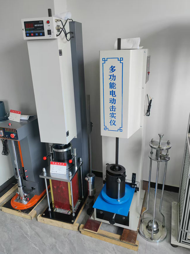 ラボ土壌多機能コンパクター電気圧縮機器