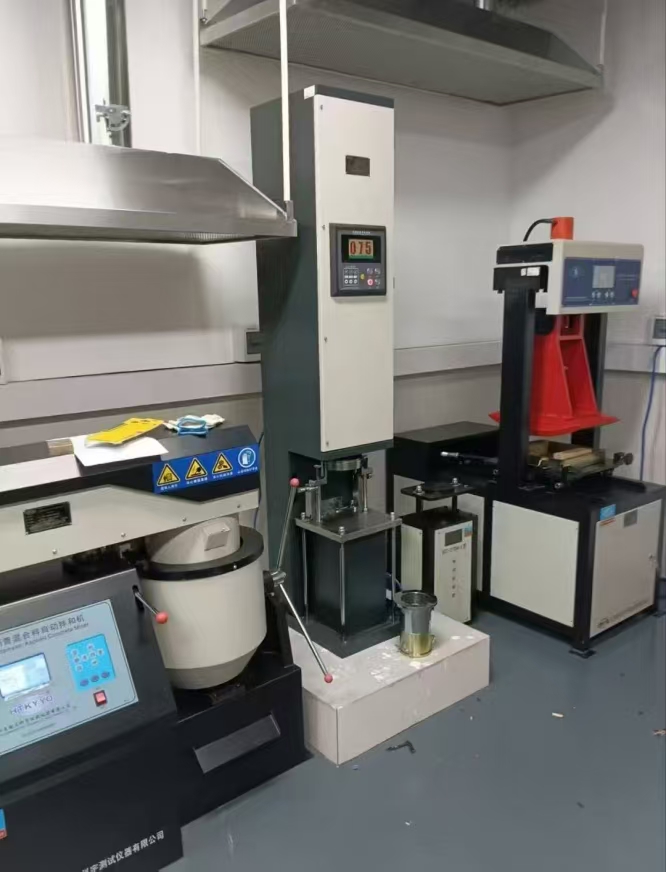アスファルトマルシェルラボ圧縮器具