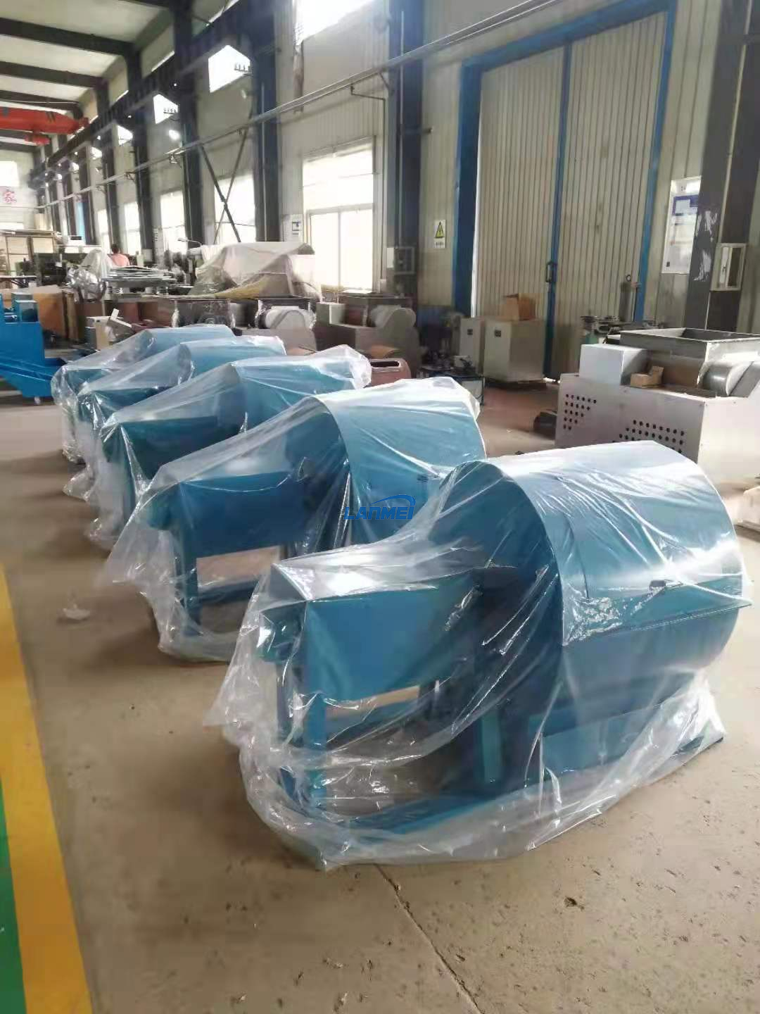 実験室で使用するセメント工場